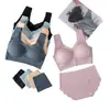 Sujetador Deportivo sin Costuras Estilo Chal Talla Grande Transfronterizo Estilo Europeo y Americano Sujetador de Seda Helada Push-Up Tube Top