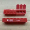 Venta caliente mercado americano con fecha semana letra braille caja de pastillas 7 días caja de pastillas braille 7 cuadrados caja de pastillas