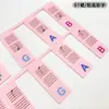 Adesivos de Piano Populares Transfronteiriços Silicone Universal Identificação para Iniciantes Partitura Adesivos de Notas Coloridas Acessórios de Piano Adesivos de Notas