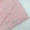 Tecido Jacquard de Chiffon com Pompons Respirável Primavera/Verão Tecido para Vestido Camisa Feminino Infantil Moda Novo