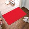 Alfombra de entrada antideslizante para puerta, impermeable, de plástico PVC, para el hogar, cocina, dormitorio, con aro de seda
