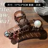 Novo Prendedor de Cabelo Grande para Cabelos Grossos, Prendedor de Cabelo de Luxo de Nicho para Parte de Trás da Cabeça, Prendedor de Tubarão Tendência para Mulheres