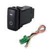 Adecuado para interruptor de llave antiguo de Toyota, luz antiniebla, luz diurna, grabadora, fuente de alimentación de radar, interruptor de modificación sin pérdidas
