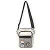 Bolsa de Ombro Simples Transfronteiriça 2024 Novo Estilo de Ferramenta Pequena Quadrada Marca Tendência Estilo Hong Kong Bolsa Transversal Bolsa para Celular de Casal