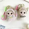 Llavero Colgante de Muñeca de Peluche Estilo Ins, Encanto para Bolsos Femeninos, Venta al por Mayor de Artículos Pequeños en Puestos de Mercado Nocturno
