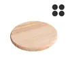 Posavasos de Madera Maciza al por Mayor con Personalización de Logo, Posavasos Cuadrados y Redondos Antiescaldado, Tablero de Pintura Colorido DIY, Base Aislante de Calor, Diseño Creativo