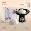 Vela de Aromaterapia con Forma de Flor de Peonía, Hecha a Mano, Natural, Segura, Fácil de Limpiar, Cera de Soja, Fragancia Duradera para Decoración del Día de San Valentín