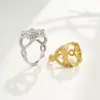 Accesorios para soporte de anillos vacíos DIY para hombres y mujeres zodiaco dragón este año de vida soporte de anillos soporte vacío cera de abeja turquesa marea nacional soporte de anillos