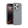 Adecuado para iPhone16Pro funda de teléfono de silicona líquida de color sólido de una pieza con botón de cámara funda protectora para teléfono móvil