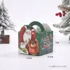 Caja de Manzana Navideña, Empaque de Regalo Fruta de la Paz, Maleta, Caja de Dulces, Árbol de Navidad, Caja de Regalo de Galletas para Niños