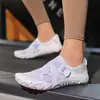 Zapatos Fitness Multifuncionales de Cinco Dedos, Zapatos para Nadar, Zapatos para Vadear, Zapatos para Senderismo en Ríos, Zapatos de Fitness para Interiores para Hombre y Mujer, Zapatos de Entrenamiento para Yoga
