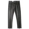 Jeans de Negocio Rectos Holgados para Hombre de Fibra de Madera Yassel Gruesa de Gama Alta, Bolsillo Inclinado, Otoño e Invierno 2024