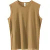 Colete Modal Masculino Gelo Seda Fresco Secagem Rápida Antibacteriano Antiácaro Sem Mangas Camiseta Fitness Esporte Colete Cor Lisa Moletom