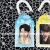 Nuevo Portal Tarjetas PVC Temático Ray-Ban para Tarjetas de Campus, Tarjetas de Fans de Ídolos, Tarjetas Pequeñas de 3 pulgadas, Almacenamiento de Tarjeta de Comida y Colgante de Exhibición