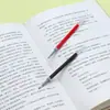 [Bolígrafo Baoke de Shenzhen] Para Recambio Neutro Baoke PS2610 0.7mm Negro y Rojo Bolígrafo de Empuje de Oficina