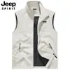 2026 Primavera Verano Chaleco Nuevo Casual de Moda para Hombre Chaqueta de Moda para Exteriores Chaleco de Secado Rápido Deportivo de Primavera