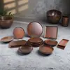 Louças para Fondue Quente em Melamina Estilo Montanha, Petiscos Shanhuan San Outisan, Prato de Carne, Tigela de Tripa, Pratos Personalizados