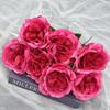 Nova 7 Austin flor artificial casamento fileira de flores de casamento decoração de caminho de estrada flor falsa noiva DIY segurando flor atacado