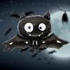 Decoração de morcego preto com balão de folha de alumínio para shopping kyv no Halloween, decoração de atmosfera de festival fantasma, balão de filme de alumínio