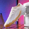 Tênis de Futebol Novos Transfronteiriços de Cano Alto Messi para Jovens e Adultos Tênis de Treino Espinhos Longos Sapatos Esportivos Antiderrapantes Atacado