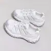 Tênis Feminino Casual Confortável Fashionável Estilo Coreano Color-Block Bico Redondo Cadarço Novo Primavera/Outono 2026
