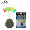 Frijol Espacial de Silicona Súper Ajustado Tapa Dura Punto de Cristal Competitivo Combinación 7+2 Frijol de Posicionamiento de Alta Concentricidad Equipo de Pesca Al Por Mayor