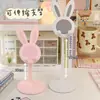 Soporte de escritorio para teléfono móvil lindo conejo de dibujos animados plano Soporte universal telescópico ajustable elevable soporte perezoso