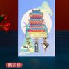 Torre de la garza de Shanxi souvenir turístico cultural y creativo llavero insignia rompecabezas regalo regalo manual súper para negocios regalo al por mayor