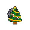 Broche de Árbol de Navidad de Dibujos Animados Original Navidad Lindo Joyería para Abrigo Insignia Ajustable para Ropa Insignia de Aleación