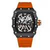 Nuevo Reloj de Marca Popular Transfronterizo, Reloj de Hombre con Forma de Barril, Reloj de Cuarzo, Comercio Exterior al por Mayor, Reloj de Hombre Moderno y Personalizado