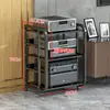 Suporte de alto-falante para gabinete de amplificador, suporte móvel para alto-falante, equipamento hifi, suporte de chão, rack, suporte audiovisual para KTV