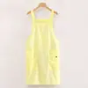 Delantal transpirable de alta gama para baristas mujeres, adecuado para montar un puesto, uso en cocina y uso doméstico; delantal fino de verano para hombre, moderno, elegante, de nuevo estilo