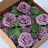 Rosa de Espuma Transfronteiriça Presente Dia da Mulher Caixa de Flores Flor de Rosa Simulada Decoração de Casamento Decoração de Casa para Casamento Amazon