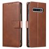 Para Samsung S10 funda de piel de becerro S9 S8 S7 funda para teléfono móvil A20E flip A31/A50 funda protectora de negocios