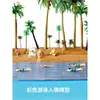 Estatuetas Coloridas DIY Recebidas para Você Fazer Modelo de Caixa de Areia Arquitetônica Materiais Paisagem Miniatura Mini Estatuetas