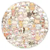 100 Pegatinas Originales de Animales de Dibujos Animados Lindos Avatares Graffiti Papelería Decorativa Taza de Agua Juguete para Niños Pegatinas Lote