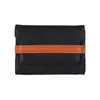 Portatarjetas de Acordeón de Cuero Genuino Estilo Japonés Transfronterizo, Billetera Pequeña para Monedas con Múltiples Ranuras para Tarjetas, Cartera Plegable Ultradelgada Estilo Japonés