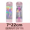 Bolsa de Embalaje para Plantillas de Zapatos, Bolsa Larga Autoadhesiva, Bolsa Perlada Transparente, Bolsa Rectangular de Plástico, Bolsa Larga, Bolsa de Sellado de Plástico