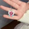 Colgante de hada mágica pequeña Balala Energy con diseño de nicho de dibujos animados, collar de cadena de clavícula estilo niña a juego.