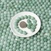 Myanmar Jade A Goods Colar de pedra original Contas soltas Contas verdes e brancas glutinosas Pingente de jade Contas DIY Jóias Pulseira