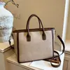 Bolso tote grande de alta gama, nuevo para 2026, transfronterizo para mujer, moderno y versátil, adecuado para ir al trabajo y uso casual, se puede llevar como bolso de hombro o bolso cruzado