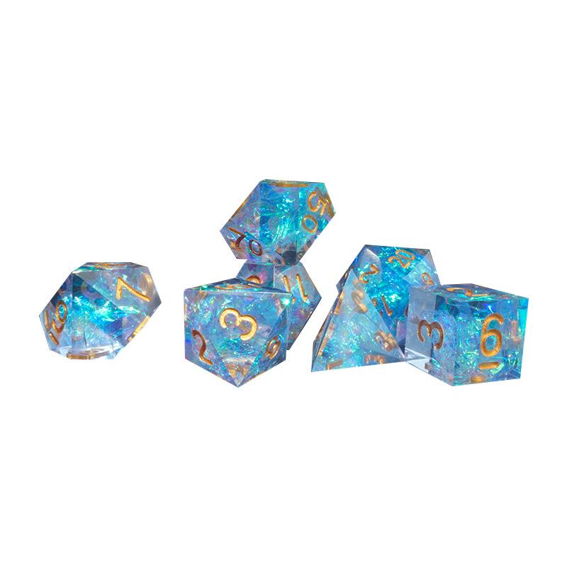 七粒多面骰子套装