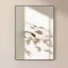 Plantas de Luz e Sombra Pintura Decorativa Minimalista Moderna Pintura Pendurada Curativa para Quarto ao Lado da Cama Pintura de Exibição para Nicho Ins de Restaurante Gabinete de TV