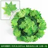 Enredadera de Hoja de Uva Artificial Transfronteriza, Enredadera Falsa de Hoja Verde, Hiedra, Tiras Pequeñas de Potos, Enredadera de Tubo, Enredadera Decorativa, Planta Verde