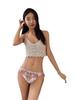 2024 AliExpress explosión bikini tejido a mano costura traje de baño