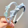 Diadema de concha de estrella de mar color macarrón con dientes antideslizante para niñas ambiente de playa accesorios para el cabello diadema infantil