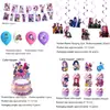 Decoraciones Populares de Fiesta Temáticas de Demon Slayer de Amazon Banner de Cumpleaños Kpop Fondo Accesorios para Colgar
