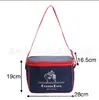 Nova Bolsa Térmica Oxford de Grande Capacidade, Bolsa Personalizável, Bolsa Tote Térmica Simples para Almoço, Cabe Bolsas de Gelo e Bolsas Térmicas