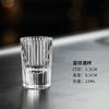 Juego de Copas de Vino Blanco Chinoiserie Copa de Vidrio con Patrón Vertical Creativo Copa Pequeña para Vino Copa Doméstica para Sake Frasco Patrón Vertical