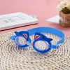 Gafas de natación de dibujos animados gafas de natación para niños equipo HD impermeables antivaho silicona protección ocular espejo de competición transparente venta al por mayor